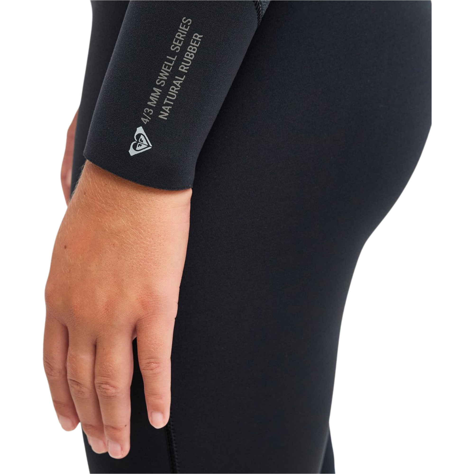 2026 Roxy Dames Swell Natural 4/3mm Borst Ritssluiting Wetsuit 26BW213509 - Bandana